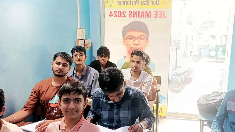 Students seated in rows during a session